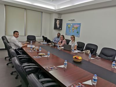 İkitelli OSB ESKOOP`ta Amerikalı İş Ortaklarımızla Toplantı